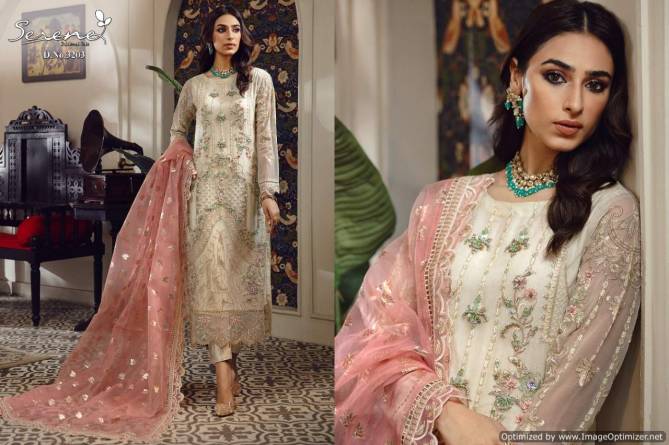 Serene Belle Rose 2 Georgette Heavy Embroidery Work Festive Wear Pakistani Salwar Kameez